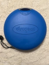 DiscGear 22 Disc CD DVD Game Holder - Blue Hard Shell 2 Side Storage Carry Case