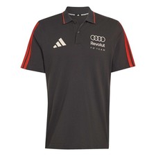 Original Audi Formel 1 Fan Poloshirt Herren, schwarz-grau