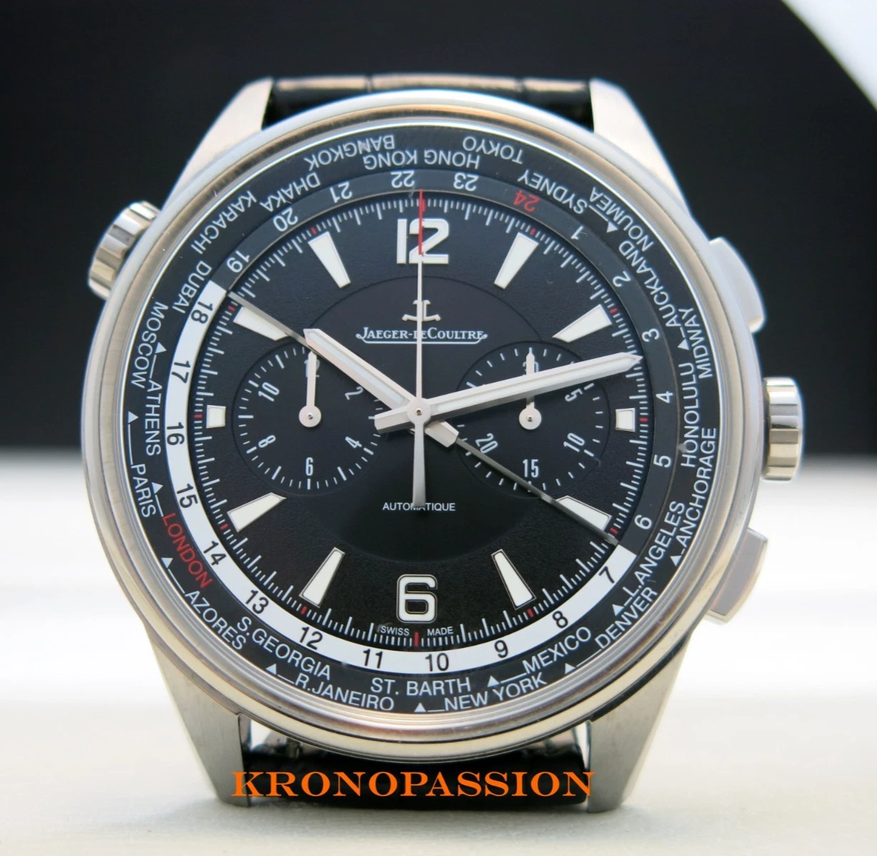 Jaeger LeCoultre — Jaeger-LeCoultre Polaris Chronograph Worldtime Titanium WT 44mm Q905T470