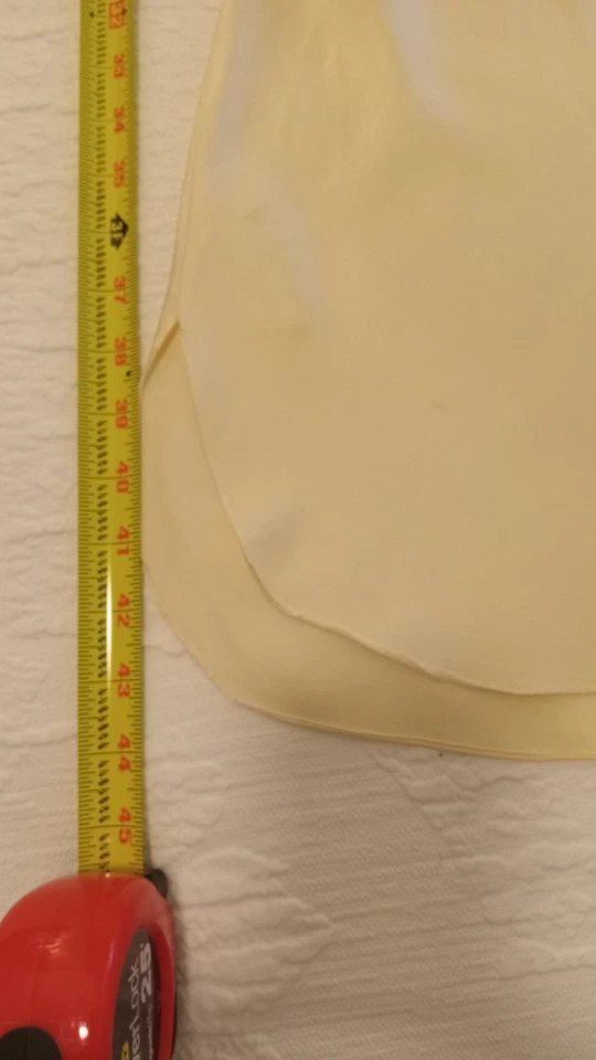 Sexy Romantic Vintage silk nightgown/slip/dress,  Med. - Image 4 of 4