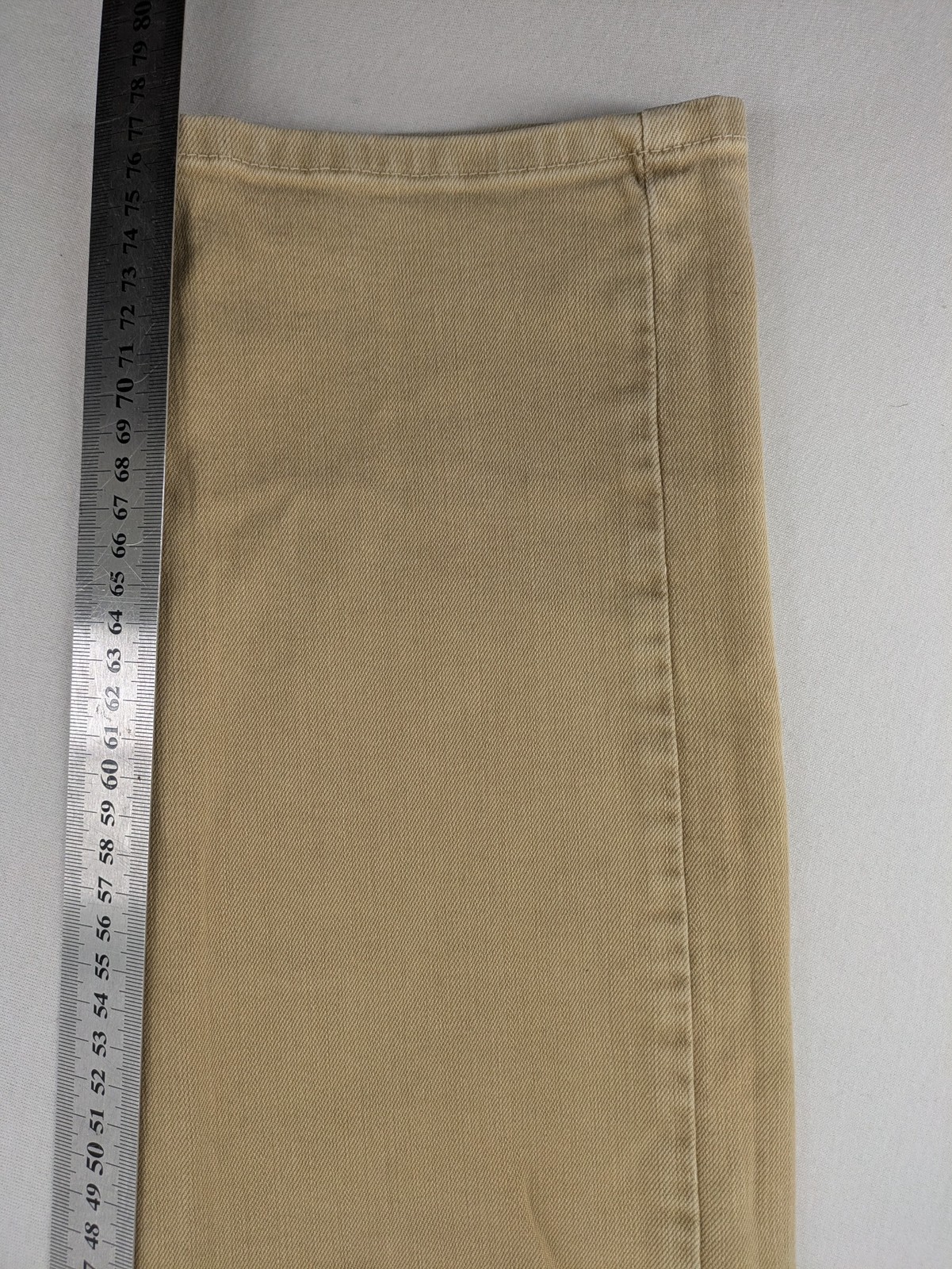 Replay Herren Jeans W33 L32 beige hellbraun Stretch Denim Button Fly 5-Pocket image 6
