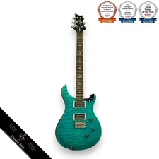 Paul Reed Smith SE Custom 24 Blue Fade Electric Guitar Mahogany Body Maple Top