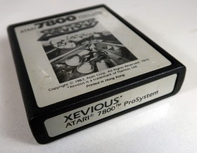 Atari 7800: XEVIOUS Cartridge - Tested & WORKS - see screenshots!