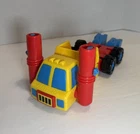 Playskool Silver Face My First Transfomer Dump Truck 1986 Vintage Transformer Vt