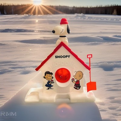 Snoopy Sno-Cone Machine Ice Crusher Cra-Z-art Peanuts Worldwide