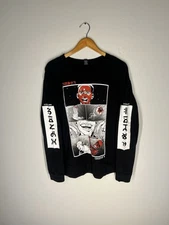 Logic 2019 Tour Long Sleeve T-Shirt Large – Anime Graphic Hip-Hop Y2K Merch