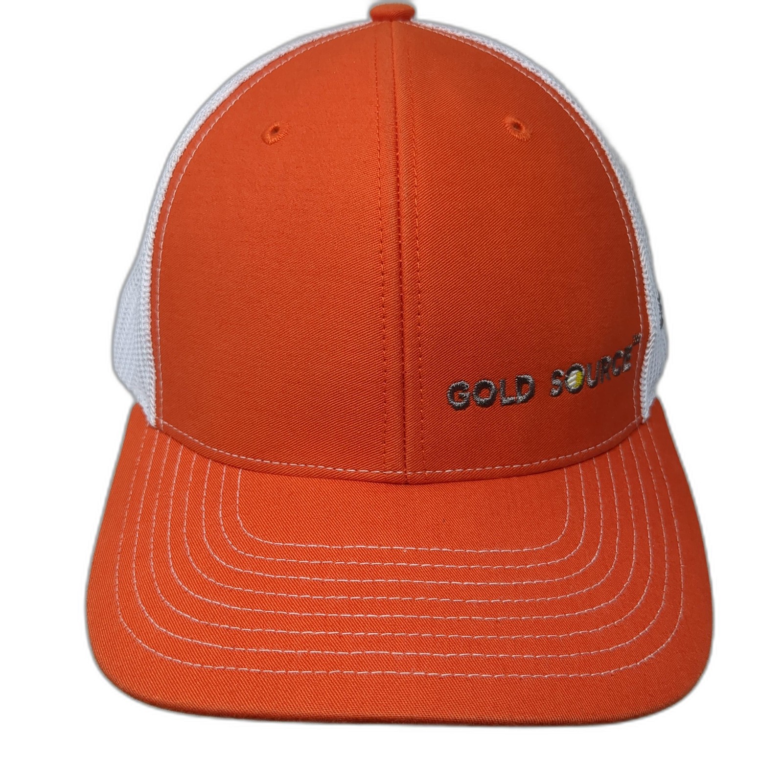 Gold Source Simplot Trucker Hat Orange One Size A… - image 1