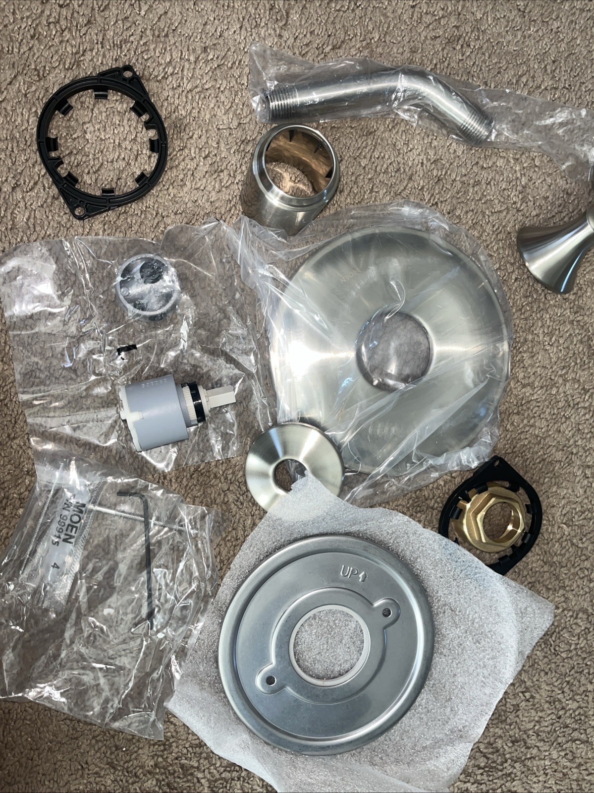 Moen UT2132NHBN M-CORE 3-Series Shower Trim Kit Brushed Nickel AS IS. Review Pic