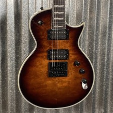ESP LTD EC-1000 ET Evertune Quilt Top Dark Br...