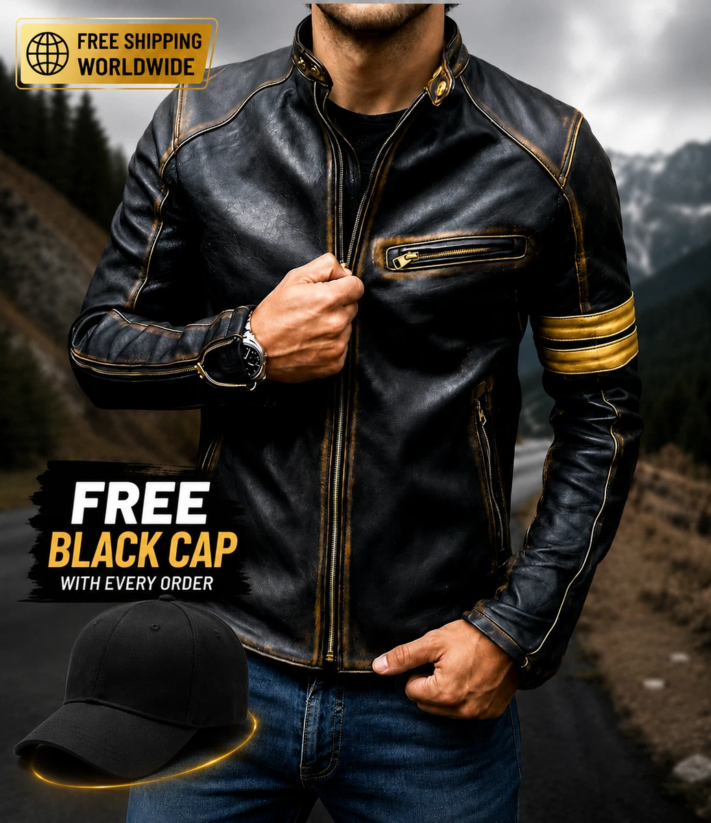 Vintage Leather Jackets products for sale | eBay