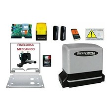 Kit Set Automazione Apri Cancello Scorrevole COMPATIBILE CON Serai Ditec 230V