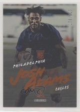2018 Panini Luminance Rookie Orange Luminance 156/225 Josh Adams #148 0t1
