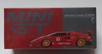 Mini Gt Lamborghini Countach LB-WORKS #1100 Rot 1:64 Tsm Modellauto