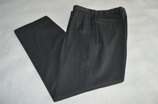 Brooks Brothers Men's Dress pants Madison Dark Gray Wool SZ 35/31 Pleated