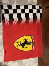Vintage F1 Ferrari flag/Banner. Huge! 1996
