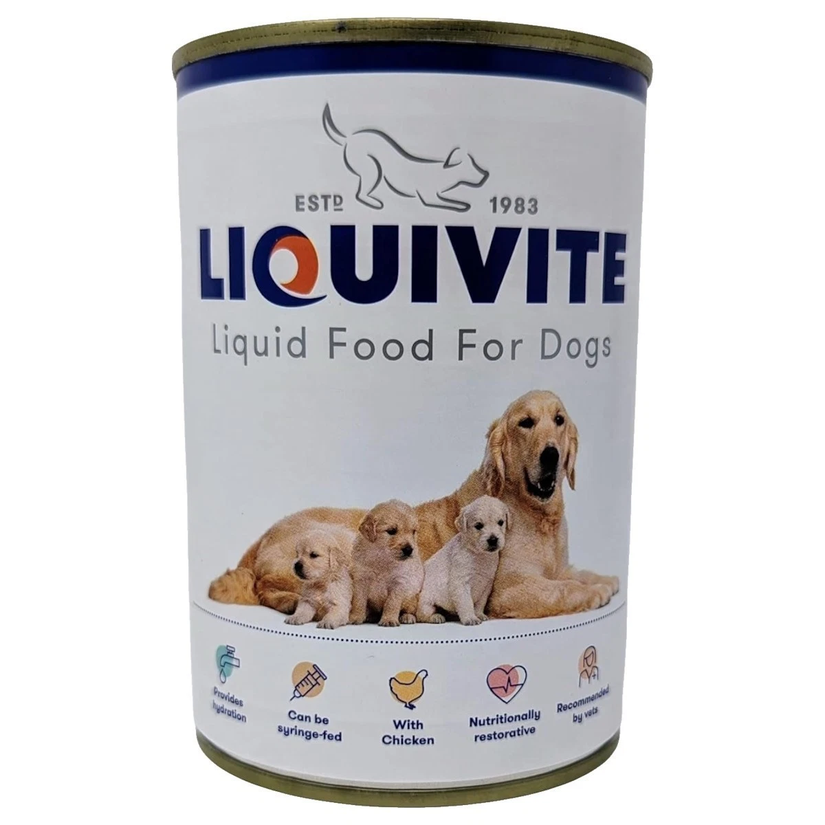 Liquivite Liquid Food for Dogs & Puppies (3x400g, 6x400g, 12x400g)