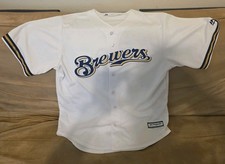 Milwaukee Brewers Majestic Jersey Men s Size Large- Cool Base