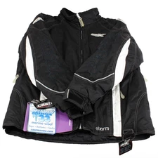 Castle X New Women's Charm Snowmobile Jacket Black 2XL 72-9179 XXL