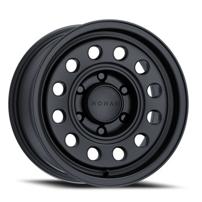 NOMAD WHEELS N501-CONVOY 16x8 6x5.5 -10mm Satin Black N501SB-68060-10