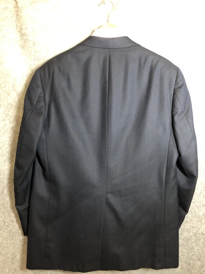 Oxxford одежды Blazer 44R черный супер 120 шерсти костюм пальто куртка карьера классический - Изображение 4 из 4