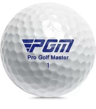 PGM 2-Layer Golf Balls for Distance  Accuracy. 12 Pack