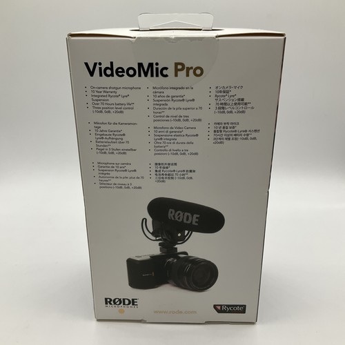 NEW RODE VideoMic Pro On Camera Shotgun Microphone - Picture 2 of 6