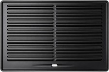 GFTIME Grillplatte Gusseisen 41,5x27,5 cm Universal Plancha robust langlebig