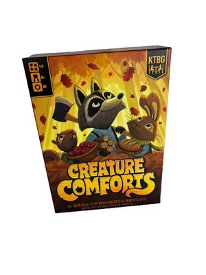 Creature Comforts Kickstarter Edition Inside Sealed New