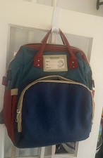 Mommy Loves You Backpack/Diaper Bag With Charging Port And Changing Station