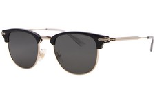 Mont Blanc MB0364S 001 Sunglasses Men's Black/Gold/Grey Lenses Square Shape 49mm