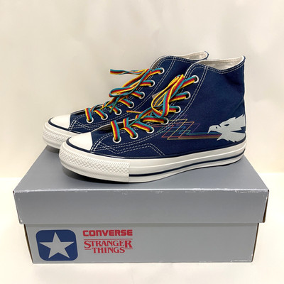 CONVERSE ALL STAR AGED 87 TS HI / STRANGER THINGS 5 31316480 Navy Unisex Size