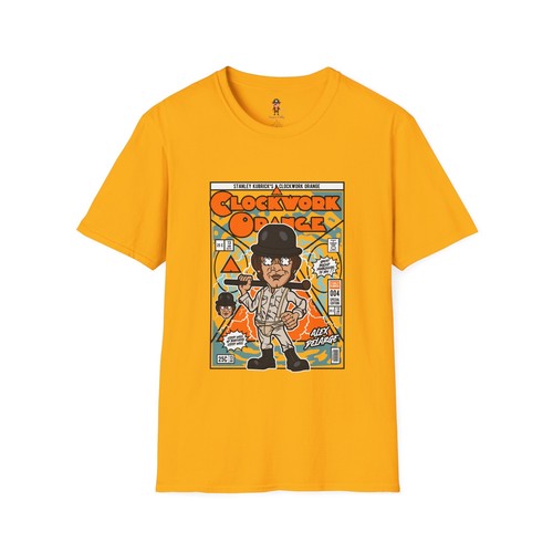 Lustiges T-Shirt Retro Funko Pop Style Clockwork Orange Unisex Softstyle T-Shirt - Bild 18 von 61