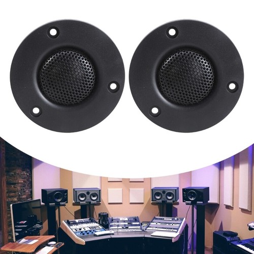 High Fidelitys 3inch 30W 74mm Tweeter Speaker Pair for Clear Trebles Sound - Picture 2 of 8