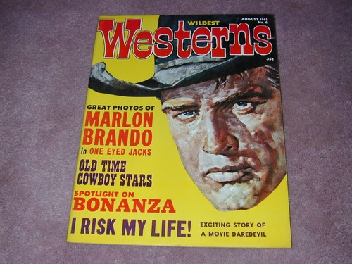 Favorite Westerns # 6, Warren Magazine, Marlon Brando, Bonanza, NICE copy! - Foto 1 di 3