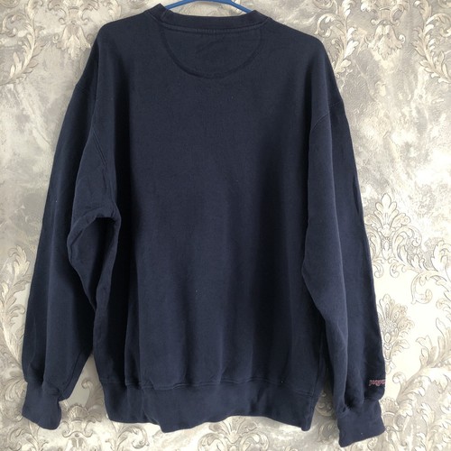 Vintage West Virginia University Crewneck Sweatshirt Jansport L Blue (027) - Picture 6 of 7