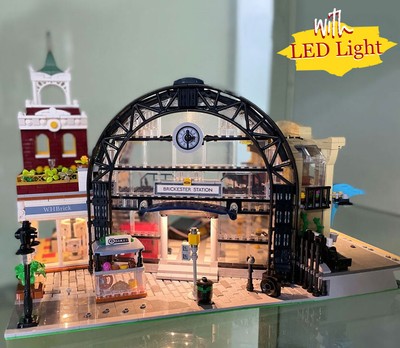 British Railway Station Zug Bausteine Sets City MOC Street View moc UK