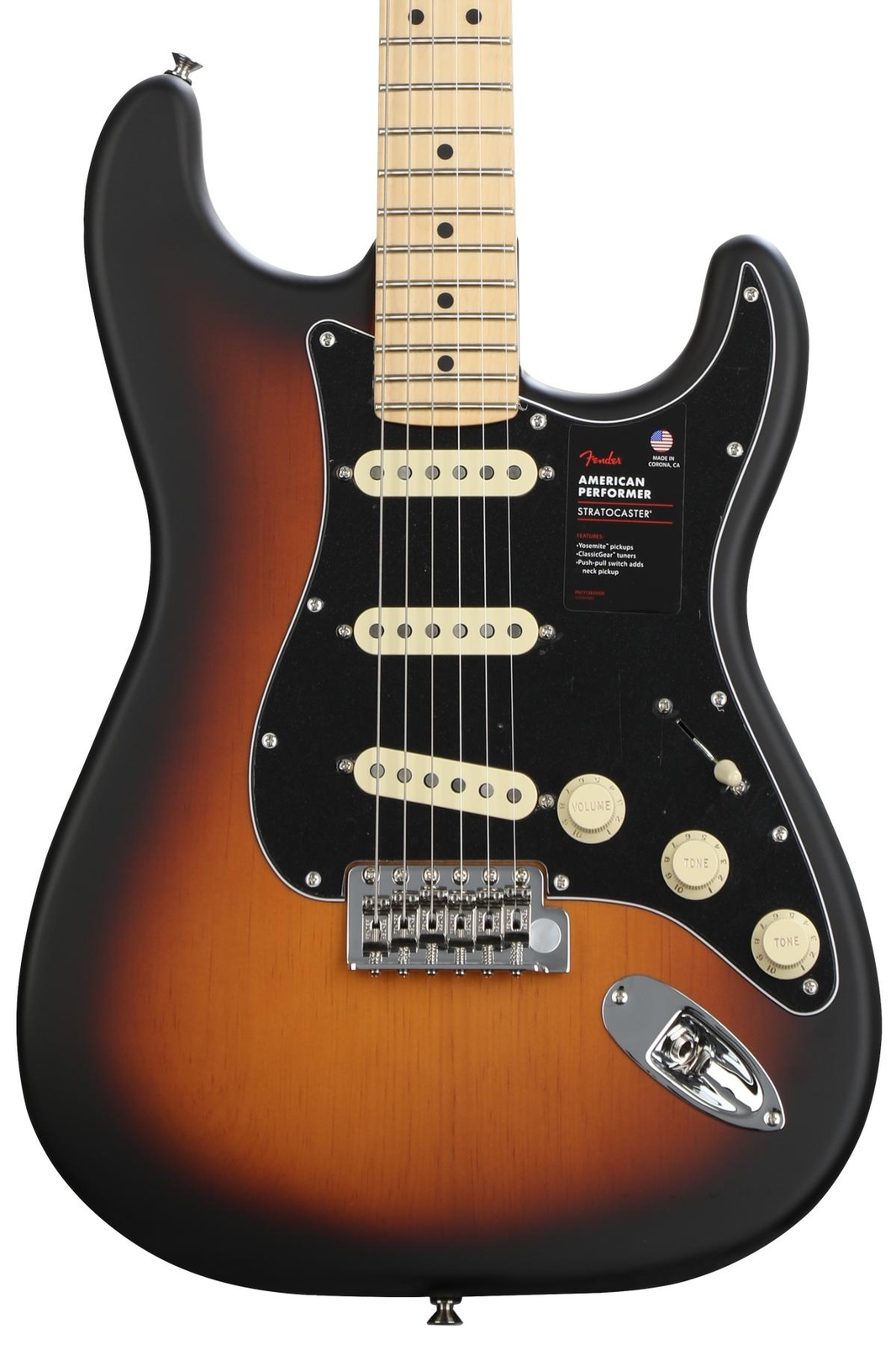 Fender Limited-edition American Performer Timber Stratocaster - 2-color Sunburst