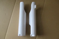 Polisport  Fork guards guard Yamaha YZ125 YZ250 2005 2006 2007   white