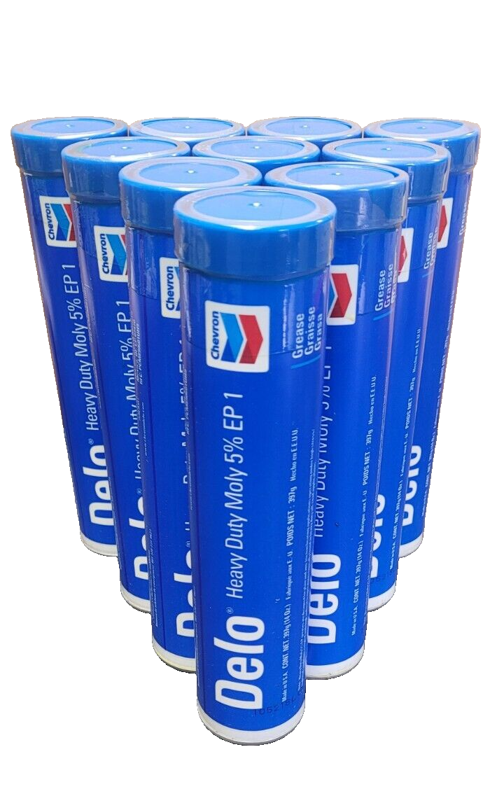 Delo Grease ESI HD Moly 5% EP1 5% Moly #1 Heavy Duty Grease (10 Pack ...