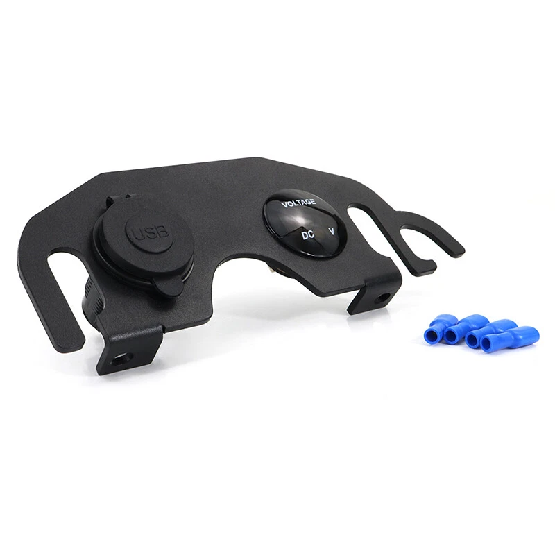 USB Voltmeter Dash Panel Aftermarket Fit For Suzuki V-strom650 DL650 2004-2011 - Image 3 of 4