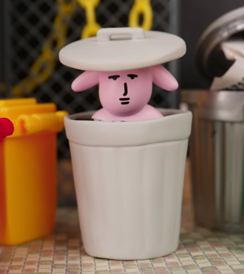 PLZDOT Pink Rabbit “abstract” Series Blind Box of 6 Figure HOTGift