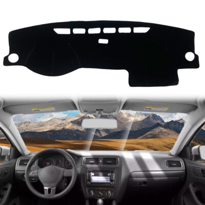 Dashboard Mat Custom For VW Jetta 2012-2018 Dash Cover Auto Sun-proof Non-Slip