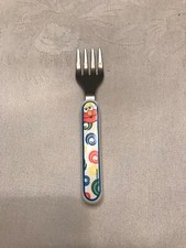 Vintage Muppets 5" Elmo Toddler or Child Fork With Happy Smiling Elmo