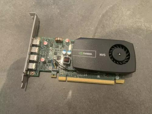 NVIDIA NVS510 2GB Tarjeta Gráfica 4x Mini Dp 00FC861 4K Incl. Adaptador Standard