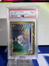2022 Topps Chrome Rookie Autograph Jose Siri #RA-JS Gold Wave /50 PSA 9 None Hgr