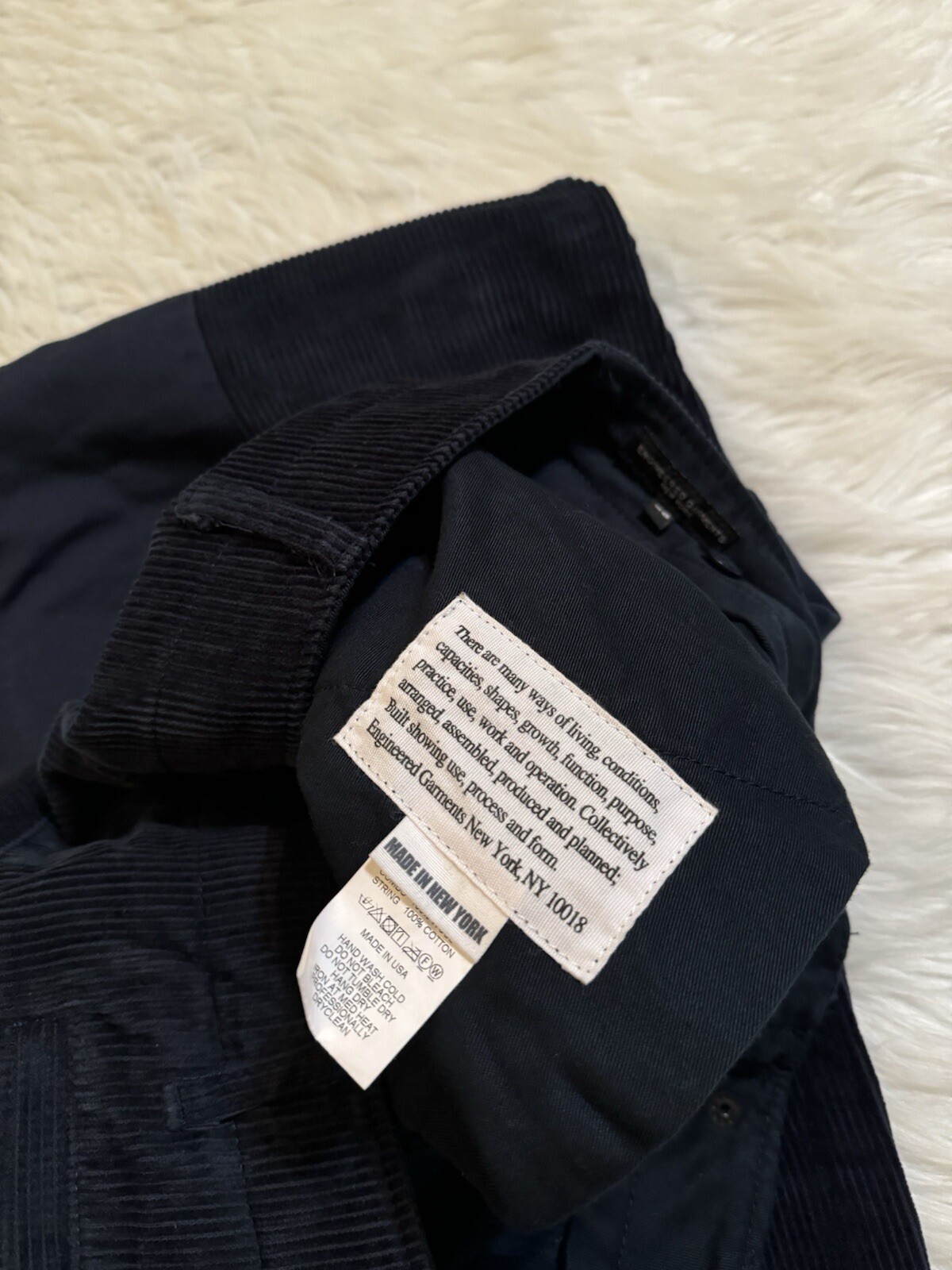 Engineered Garments Fatigue Patchwork Corduroy Pl… - image 3