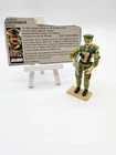GI JOE ARAH 1986 LEATHERNECK 100% COMPLETE W/FILE CARD HASBRO VINTAGE