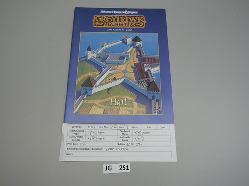 Advanced Dungeons & Dragons, AD&D 2ª Edición: Greyhawk Adventures Hart - Imagen 2 de 12