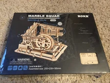 ROKR Robotime Marble Squad Marble Run LG502 Wooden Puzzle -sealed New In Box