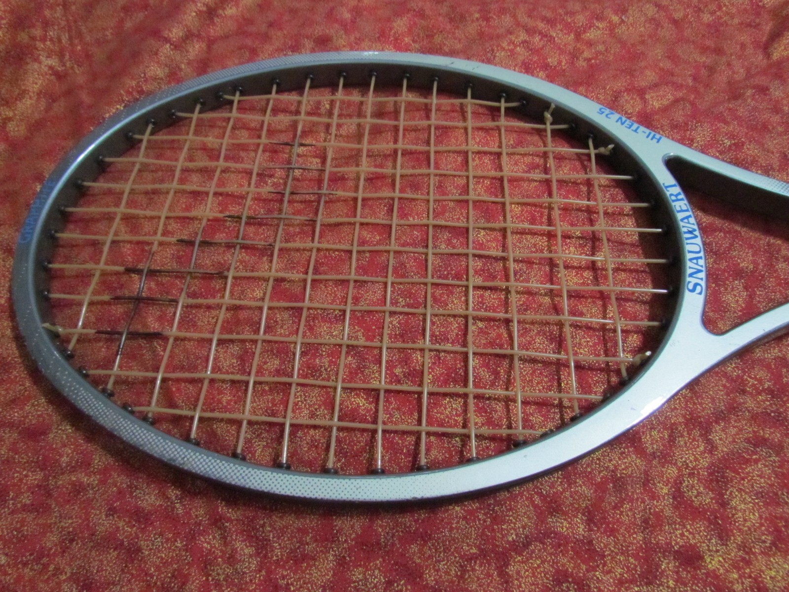 Ultra Rare! SNAUWAERT Hi-Ten 25 Graphite L2 (4 1/4) Grip Tennis Racquet Belgium
